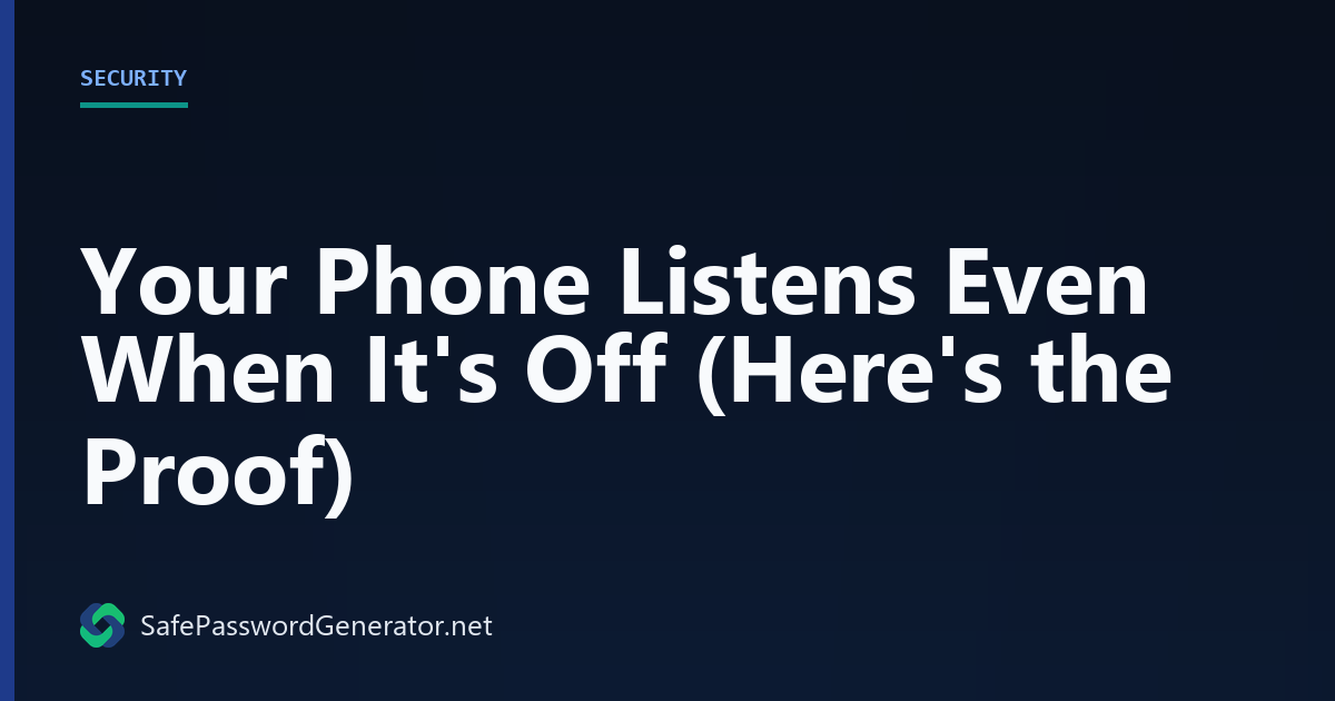 Is My Phone Listening to Me