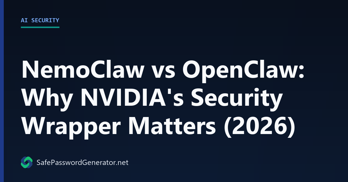 NemoClaw vs OpenClaw: NVIDIA's AI Security Wrapper (2026)