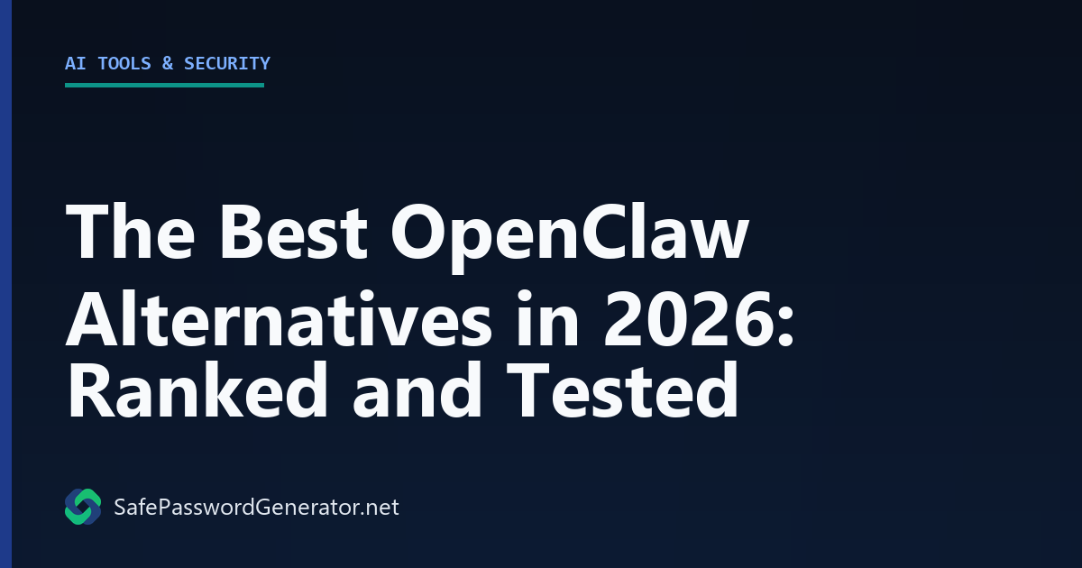 Best OpenClaw Alternatives in 2026: Safer AI Agents Compared