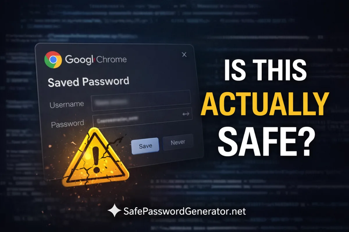 Security professional reviewing password manager risks across cloud accounts