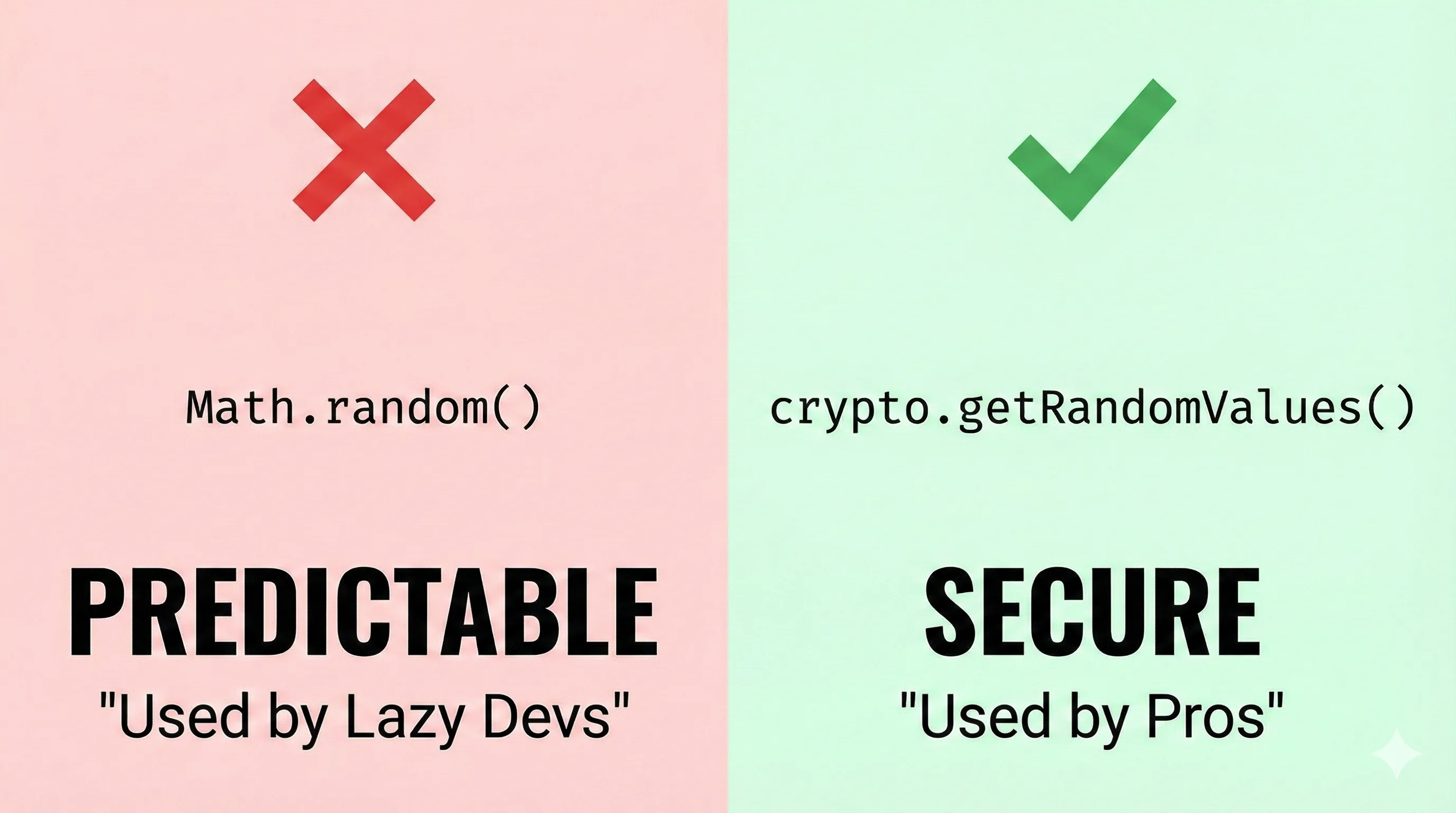 Why Math.random() is Dangerous for Passwords
