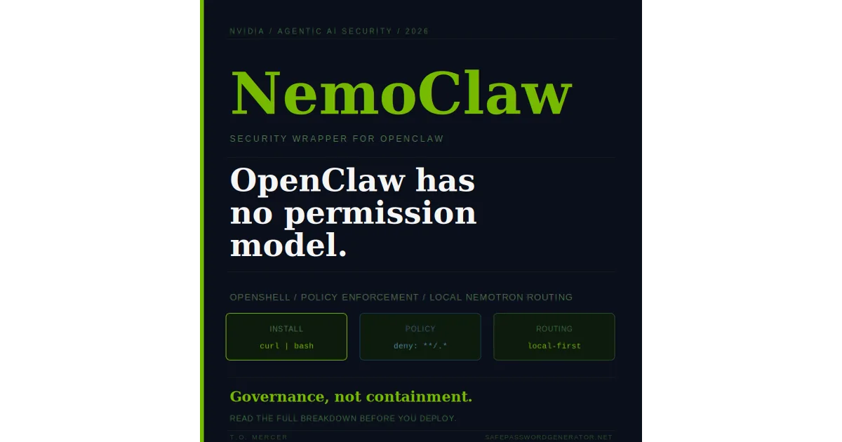 NemoClaw vs OpenClaw: NVIDIA's AI Security Wrapper (2026)
