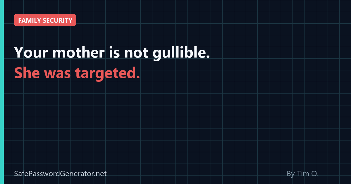 Protecting Your Parents Without Taking Over Their Life