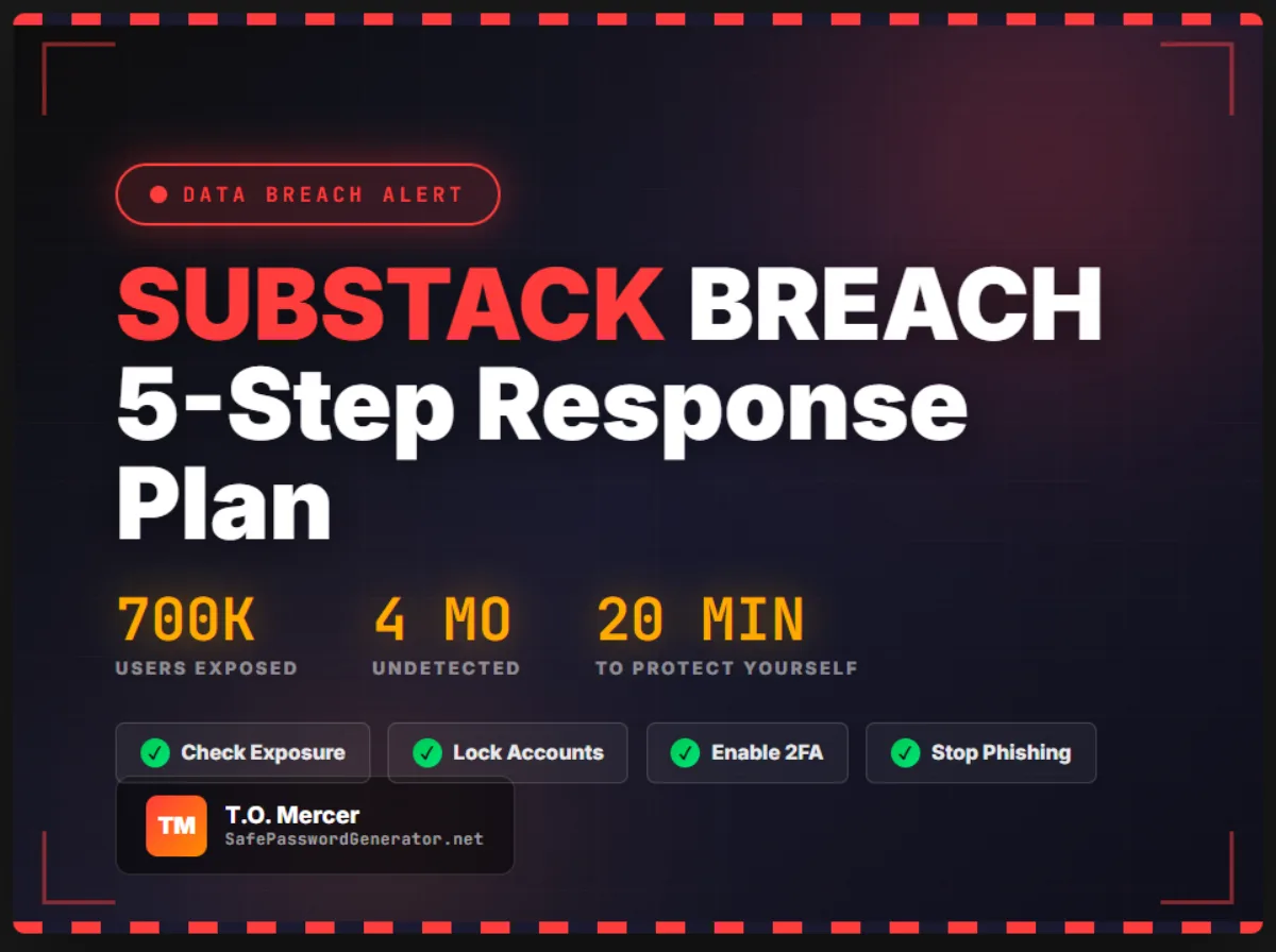 Substack Data Breach 2026 Expert s 5 Step Fix Substack Data Breach 2026 Expert s 5 Step Fix