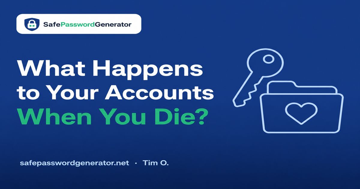 What happens to your online accounts when you die
